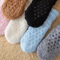 Calcetines De Plush Gruesos Y Cálidos Para Otoño E Invierno Calcetines De Gato Lindo Medio Calcetines Para Dormir En Casa Cómodos Y Suaves Para Mujer - details 4