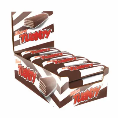 HUESITOS TUENTY - Chocolatina con Galleta Estilo HUESITOS - CAJA de 32 Unidades - 1