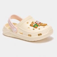 Zuecos para playa y piscina en pines o charms de Joma en color Beig mod. S.FROC JR - details 2