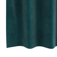 Cortinas Opacas vidaXL con Ojales 2 pcs Verde Oscuro de Terciopelo - details 4