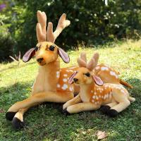 Juguete De Peluche Gigante Animal Real Vida Cervo Simulación Modelo De Sika Para Niños Regalo De Cumpleaños Propiedad Educativa - details 11