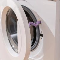 Parachoques Magnético Para Puerta De Lavadora En Colores Morado Y Rosa Ventilado Para Control De Olores Repelente De Humedad Diseño Seguro Antipinchazos - details 2
