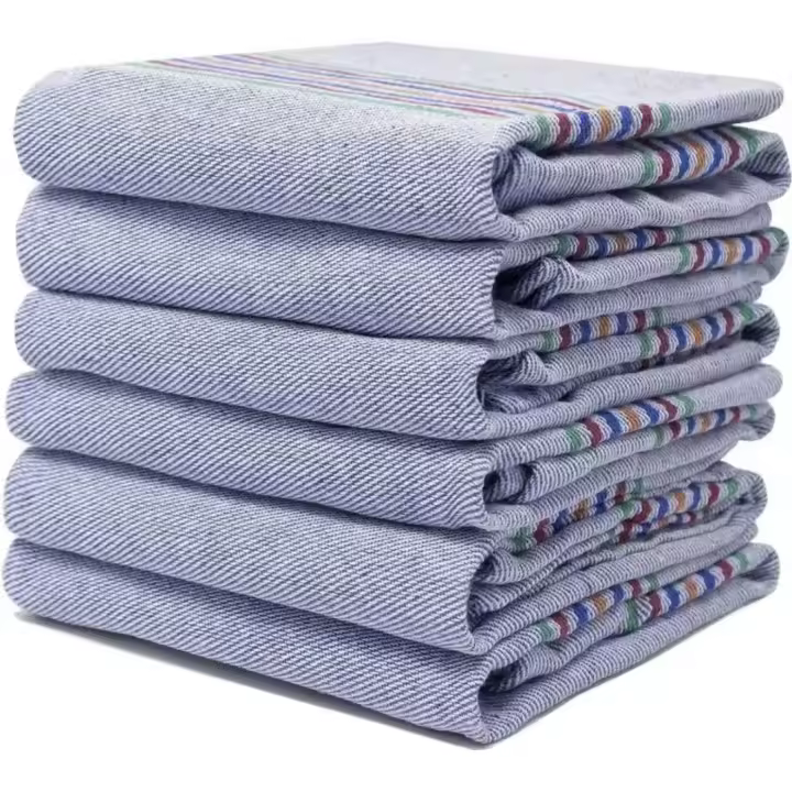 JIMENÉZ HOME Pack (6) o Pack (12) Paños de Cocina Sarga Jiménez Home - 1