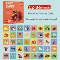Tarjetas Educativas Montessori Para Bebés Estimulación Visual En Blanco Y Negro Alta Contraste Juguete Educativo Para Recién Nacidos Desarrollo Cerebral - details 8
