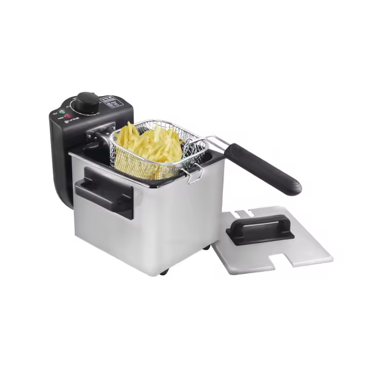 Freidora GRUNKEL FR15DMT - 1.5L - Termostato Ajustable - 1000W - Muebles y Electrodomesticos Contreras - 1