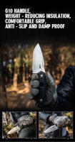 Cuchillo De Fija Sanrenmu S725P Con Funda 14C28N Para Camping Al Aire Libre Supervivencia Táctica Caza Herramienta EDC Combate Mejor - details 7