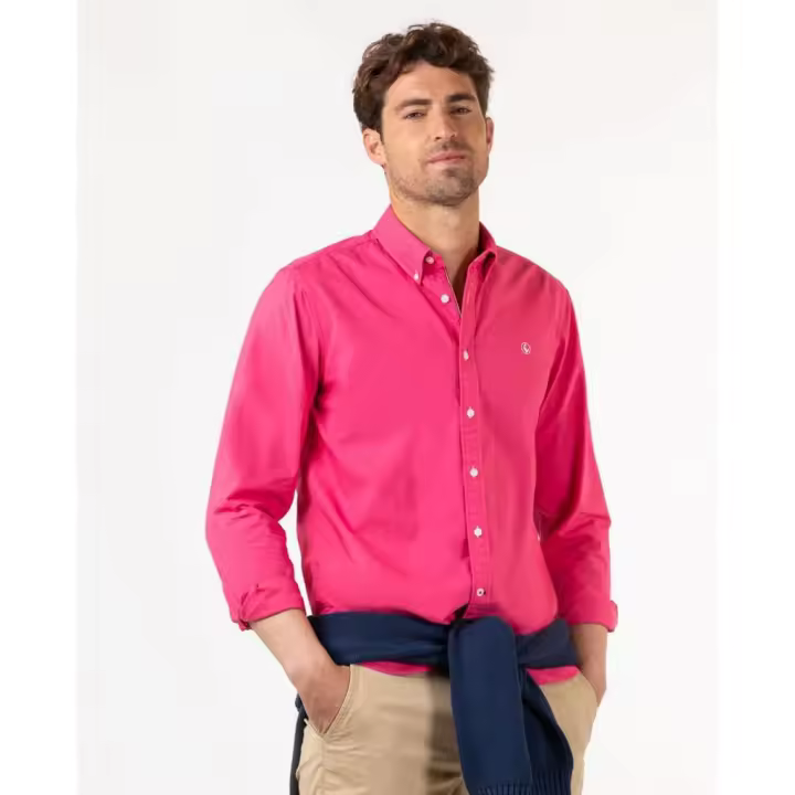 El Ganso - Camisa Harper de Algodón Frambuesa - Suavidad y Transpirabilidad - 1