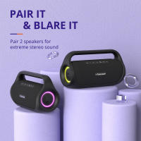 Altavoces Bluetooth Tronsmart Bang Mini máximo 80W, Potencia 60W, Sonido Stereo 360°,  18 Horas de Reproducción, Altavoz portatil Bluetooth 5.3, IPX6 Waterproof, conexión NFC sin interrupciones Home Party Outdoor - details 4