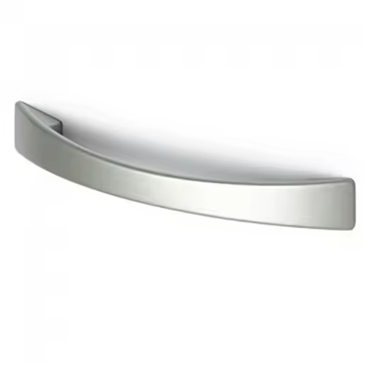 Tirador ZMK Lucas L156 C128 RAL9006 - Herrajes para Muebles - Diseño Moderno - Alta Calidad - 1