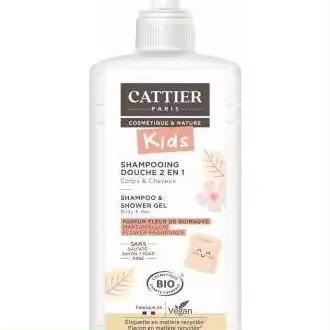 Cattier Kids Champú Y Gel De Ducha 2 En 1 500Ml - 1