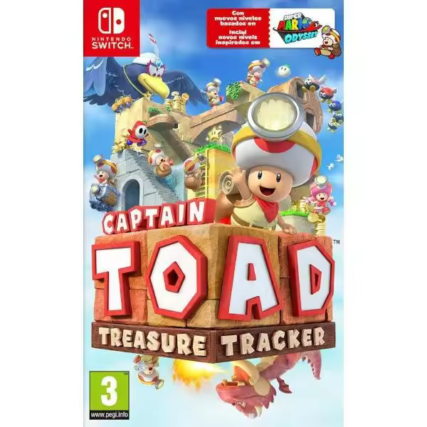 Captain Toad Treasure Tracker Nintendo Switch Nuevo Precintado Envio en menos de 24 horas - 1