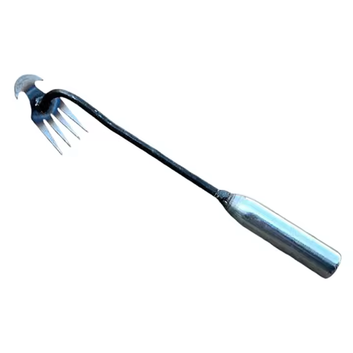 Pala De Jardín Ergonómica De Acero Mánganeso Para Ralear Hierba Y Suelo Fuerte Herramienta De Jardinería Con Manija De Metal - 1