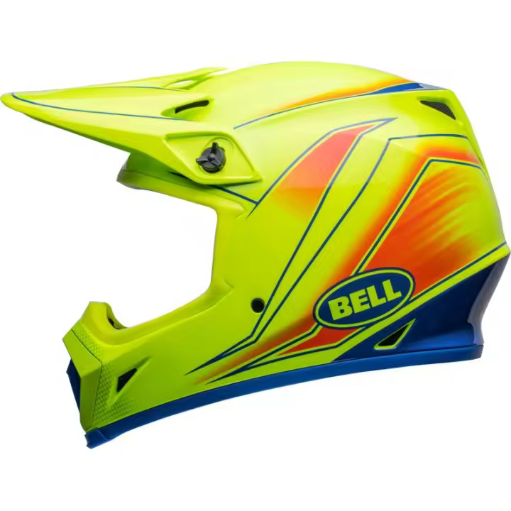 LIQUIDACION stock Casco BELL MX-9 Mips - Zone Gloss Retina Sear talla L - 1