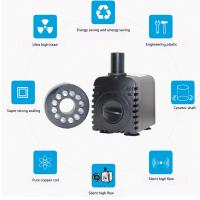Bomba Sumergible 8W 600LPH IP68 Ultra Silenciosa Con Luz LED Colorida Para Pila Acuario Tanque De Peces 110V Enchufe De EE. UU. - details 6