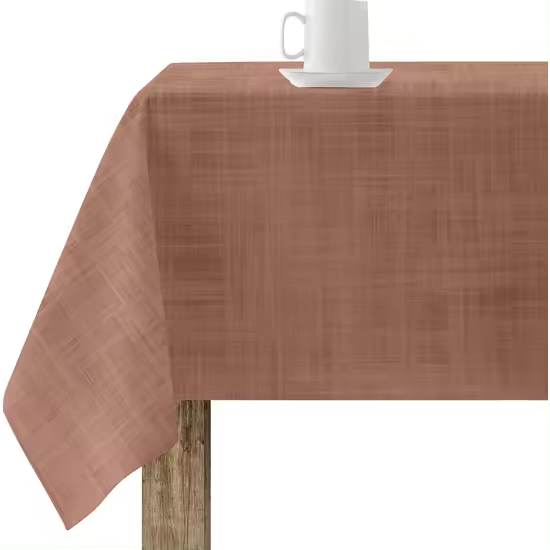 BL BELUM - Mantel cm NO Hule 0120-27 Granate- mantel- mantel antimanchas resinado- mantel antibacteriano- mantel fabricado tejido orgánico- mantel 100% algodón orgánico - Mantel Elegante Made By BL BELUM - Mantel No traspasan Líquidos Made Spain - 1