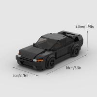 Kit De Construcción De Coche Retro JDM AE86 911 Rally Educativo Para Niños Modelo De Carreras En Bloques MOC Regalo Clásico - details 5