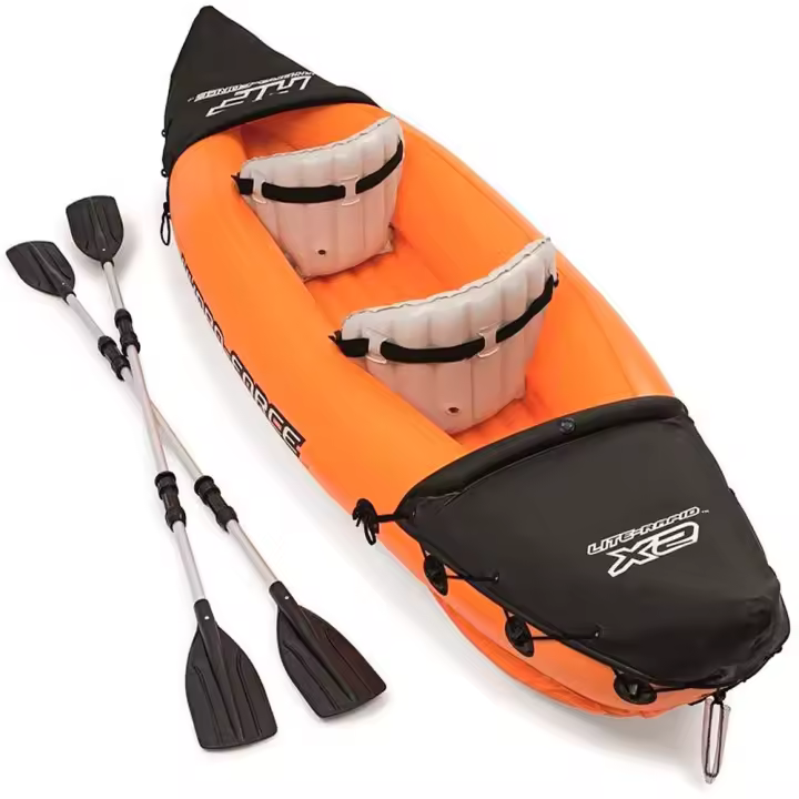 Bestway Kayak K2 321x88 Cm - Remos de Aluminio - Inflador 65077 - 1
