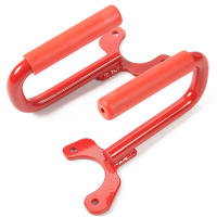 Manijas De Agarre Metálicas Rojas Para Jeep Wrangler TJ Y Unlimited 1997-2006 Accesorios De Coche Estilo Asiento Delantero 2pcs - details 3