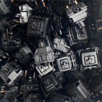JYBMAK Switches De Teclado Mecánico Gateron Oil King Lineal Pre Lubricados 55gf 5pin Para Enthusiasts De Computación - details 6