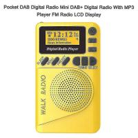 Radio DAB de bolsillo digital mini DAB + radio digital con reproductor MP3 FM Pantalla de radio LCD - details 3