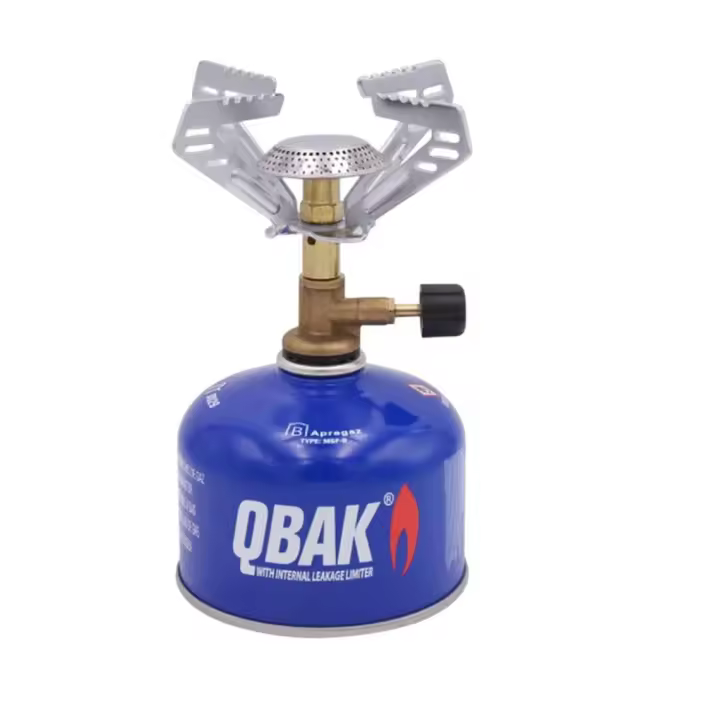 Hornillo de Camping  QBAK ,Portátil y Compacto - Ideal para Excursiones y Aventuras al Aire Libre - 1