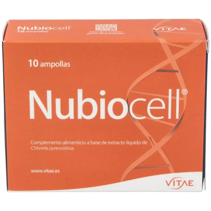 Nubiocell (Chlorella) Puro 10Viales - 1