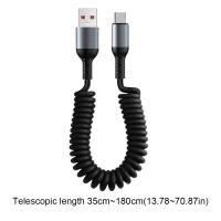 Cable De Carga Rápida Telescopio 100/27/66W 6A USB Tipo C Para iPhone 15 14 13 12 Con Carcasa Tipo C a Tipo C Soporte Para iPhone - details 7