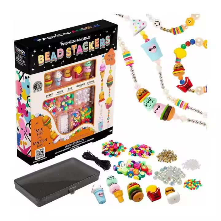 Spin Master Caja Hacer Pulseras Fashion Angels Bead Stackers - 1