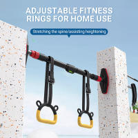 Anillos De Gimnasia Con Correas Ajustables Para Hombres Y Mujeres Ejercicio De Fortalecimiento De La Resistencia En Casa Equipamiento De Entrenamiento Corporal - details 0