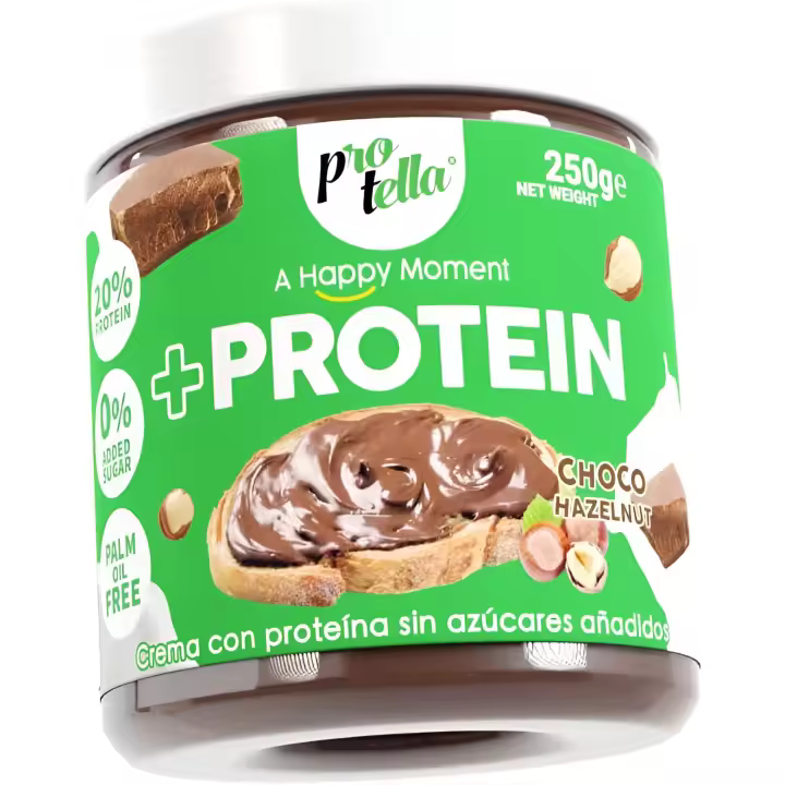PROTELLA CREMA PROTEICA SIN AZUCARES AÑADIDOS SABOR ORIGINAL 250 GR - 1