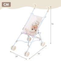 COLORBABY - Sillita de paseo plegable para muñecas Safari 27x53x56 cm - details 5