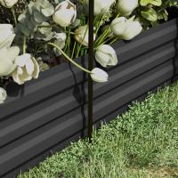Camas elevadas de Maple with Red de Protección Contra Pájaros, Camas de Jardín gris Oscuro para balconies y Terrazas, dimensiones 230x110x110cm, ideal para Protección Solar - details 5