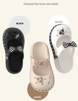 Zapatillas De Plataforma Casual Para Mujer Casuales Con Lazo Decorativo Diseñador Comodidad Interior EVA Talla Unisex Estilo De Moda Verano - details 9