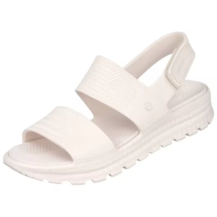 Shoes Sandalias Planas marca Skechers para mujer en color blanco - 1