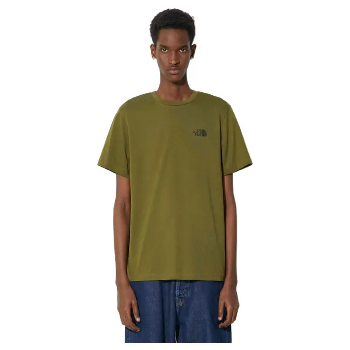 Camiseta de Manga Corta The North Face Simple Dome para hombre en color verde - 1
