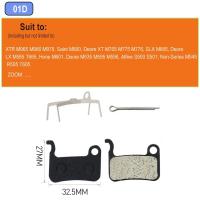 4/8/10 Pares De Frenos De Bicicleta En Resina Para SHIMANO XTR M965 M975 Saint M800 Deore XT M765 M775 SLX M665 M535 Hone M601 Saint M800 - details 1