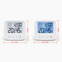 Termómetro Y Higrómetro Digital Justilau Con Sensor De Temperatura Y Humedad Para Interior Múltiples Funciones Pantalla LCD Fácil De Usar - details 5