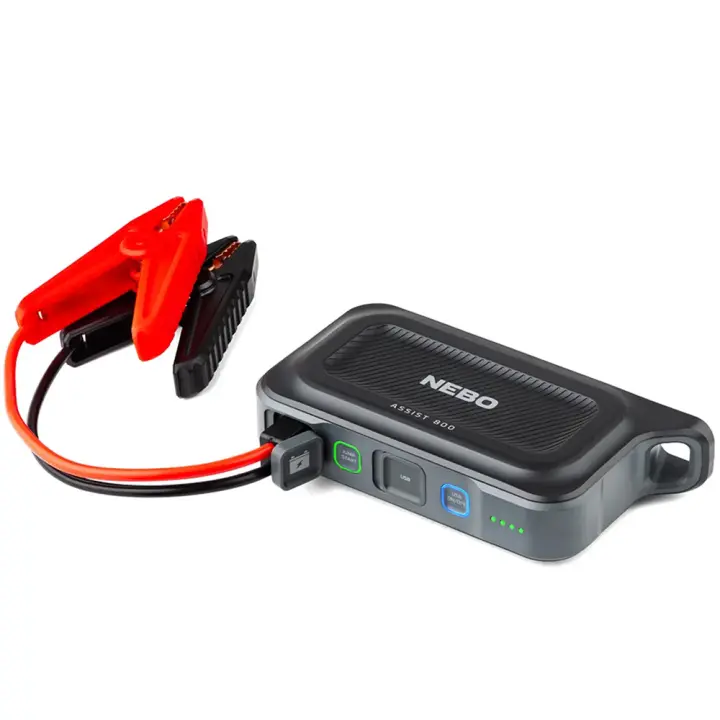 Arrancador 800amps+powerbank 8100 mah assist 800 jump starter. nebo - 1