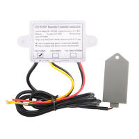 Controlador De Humedad Digital XH-W3005 12V 24V 220V Humidistat Hygrometer Regulador Con Sensor De Humedad Para Industrial - details 5