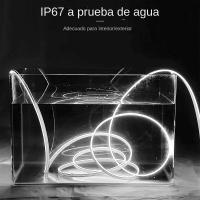 Tira De Luces LED Neón Con Sensor Táctil 5V USB Dimmable Impermeable Luz De Neón Flexible En Silicona Para Decoración DIY Y Backlight De Dormitorio - details 4