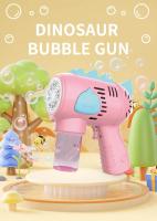Pistola De Burbujas Eléctrica Para Niños Con Luces Automática De 10 Agujeros Juguete De Fiestas Al Aire Libre Para Boys Y Girls - details 0