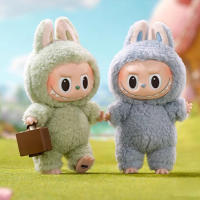 Muñeco De Peluche Labubu Anime Figura De Colección Juguete De Peluche Elf Kawaii Suave Algodón PP Juguete De Animal Para Adultos - details 9