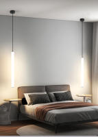 Lámpara Colgante LED De Estilo Minimalista 360° Para Sala De Estar Comedor Dormitorio Oficina Iluminación Ceilinadora Con Soporte Para Montaje En Casa - details 0