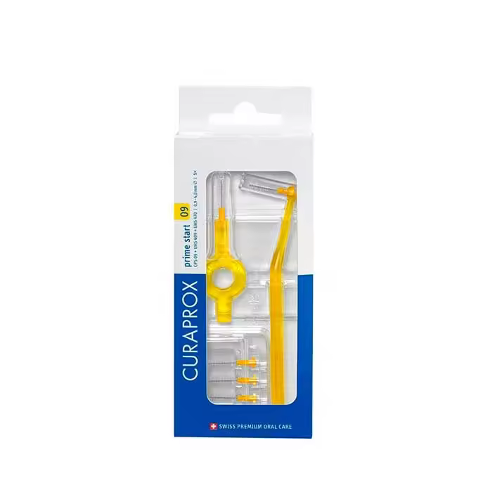 Curaprox Interdental Prime Start 09  5 Unidades + Mango - 1