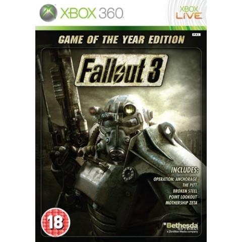 Fallout 3 Game of the Year Edition Juego para Consola Microsoft XBOX 360