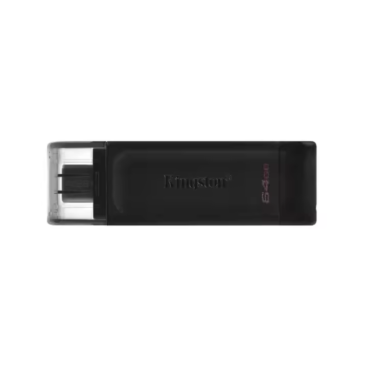 Kingston Datatraveler 70 64GB USB-C - Memoria USB-C de Alta Velocidad y Amplia Capacidad de Almacenamiento - 1