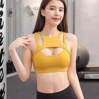 Sujetador De Deporte Para Mujer Fitness Impacto Alto Shockproof Push up Hollow Sexy Top De Yoga Workout Ropa Deportiva - details 14