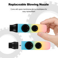 Kazu Flute ABS Zoukat Kazoo Con Dos Agujeros Reemplazables Boquilla De Soplado 10pcs Instrumento Musical Para Ukulele Y Guitarra - details 34