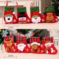 Mini Calcetines De Navidad Con Colgantes De Santa Claus Y Esqueleto De Navidad Calcetines De Regalo Para Árbol De Navidad Decoración De Hogar - details 39