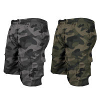 Shorts De Camuflaje Para Hombre Verano Secado Rápido Multibolsillos Ligeros Para Senderismo Pesca Camping Tácticos - details 9